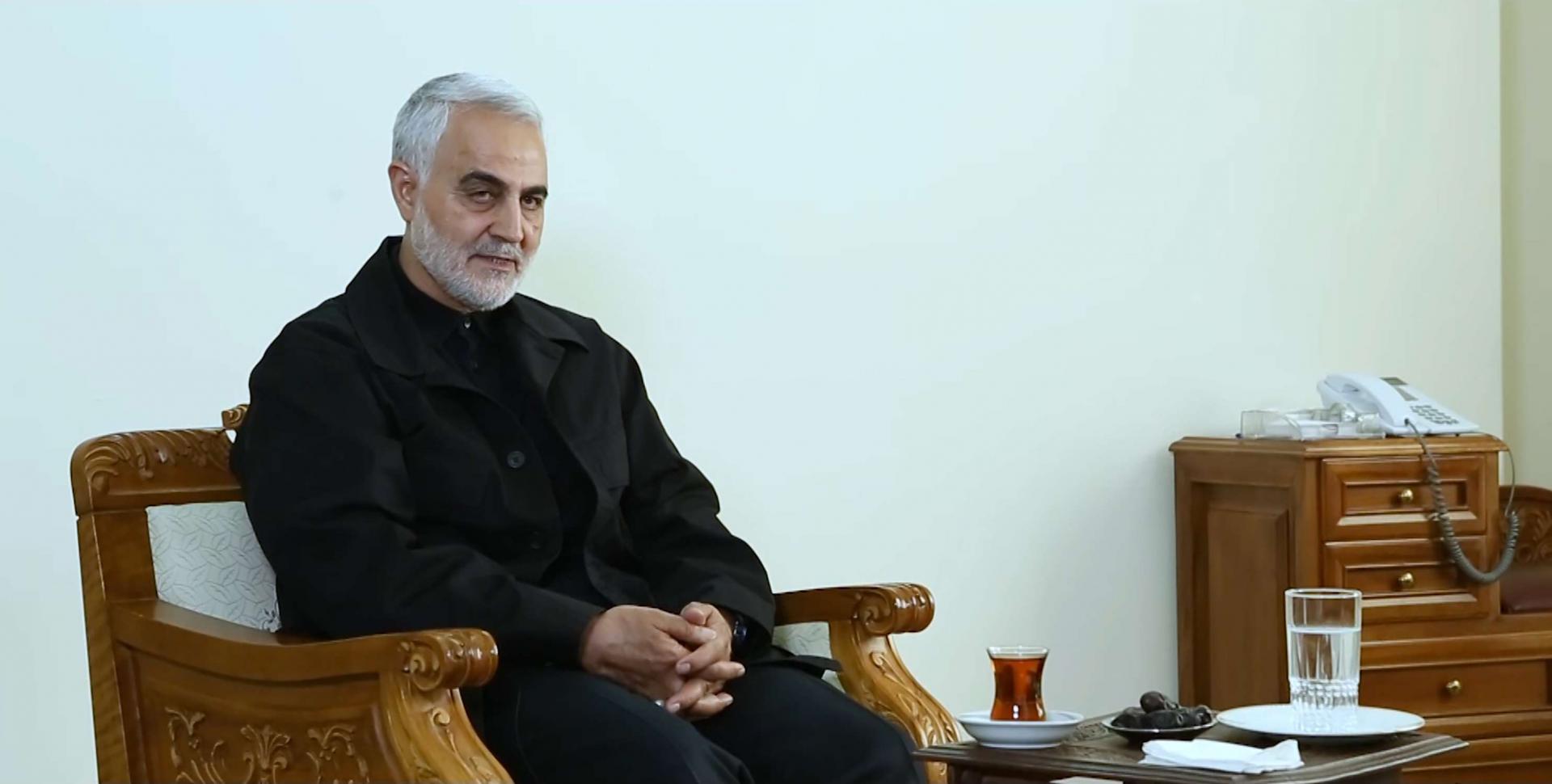 الجنرال قاسم سليماني قائد فيلق القدس والمكلف بالملف العراقي