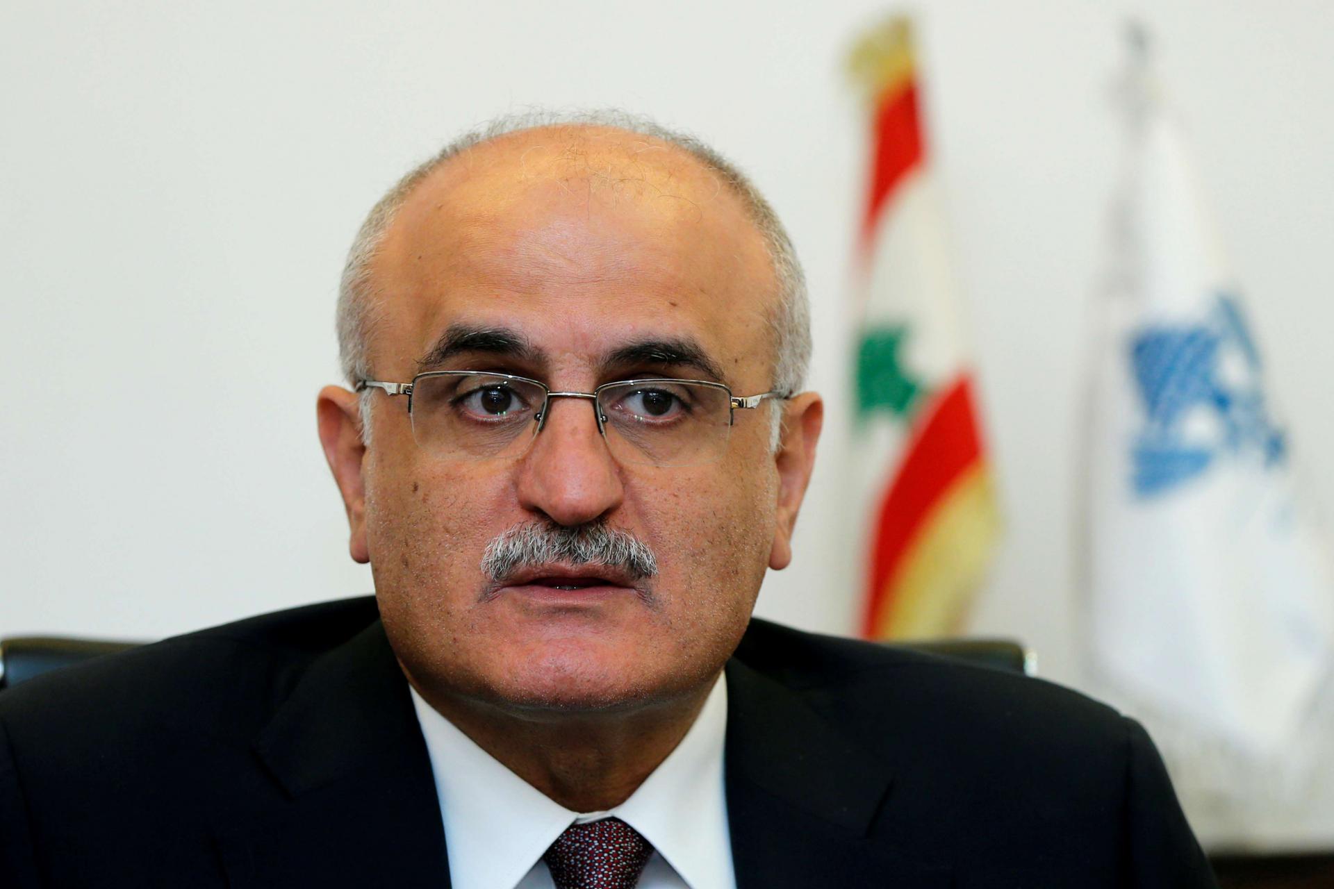 Lebanon's caretaker finance minister Ali Hassan Khalil