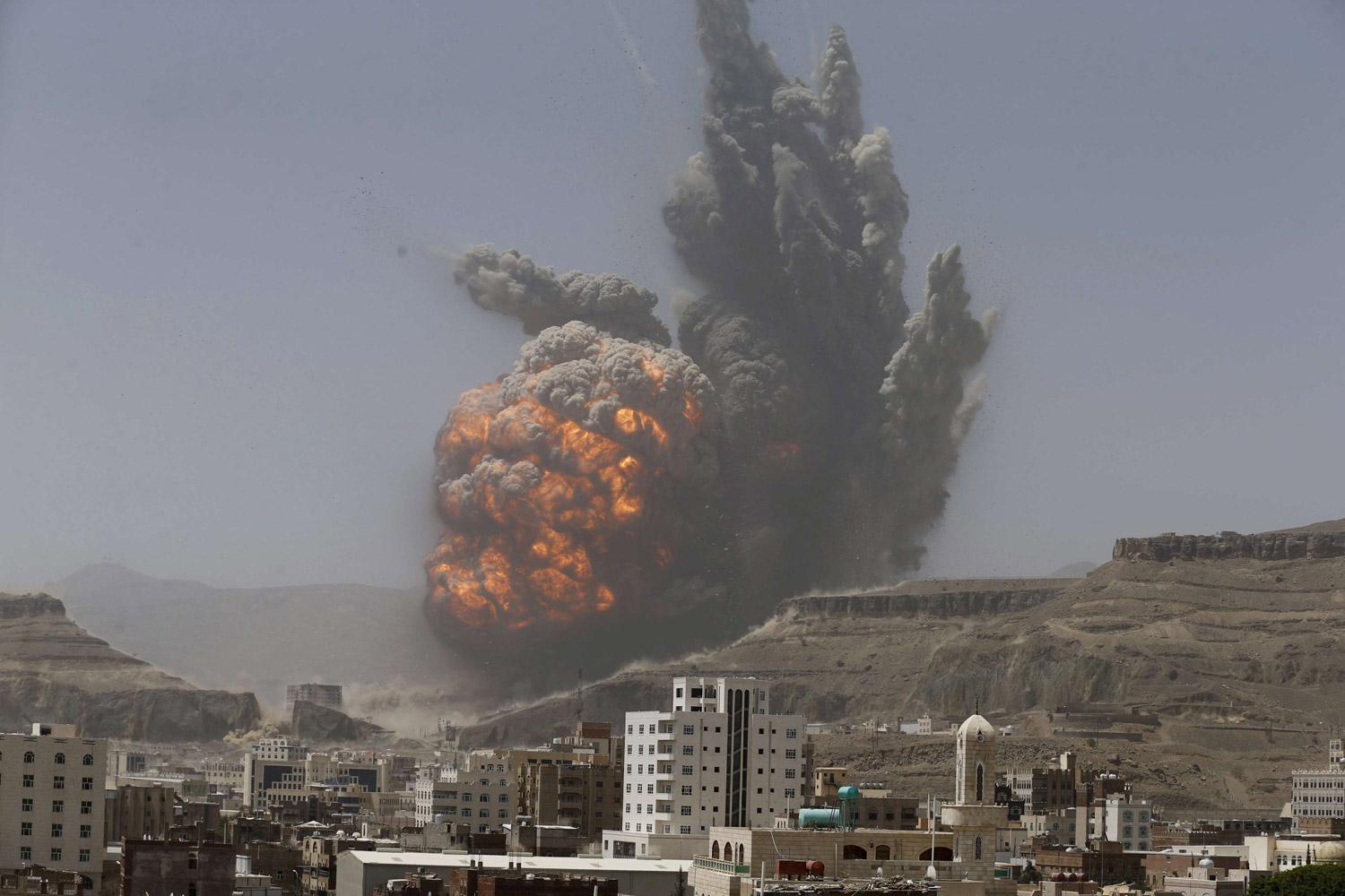 In August the Huthis claimed responsibility for a missile and drone attack on a parade in Aden