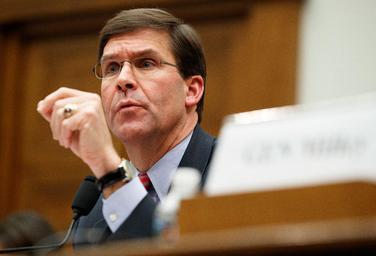 US Defense Secretary Mark Esper