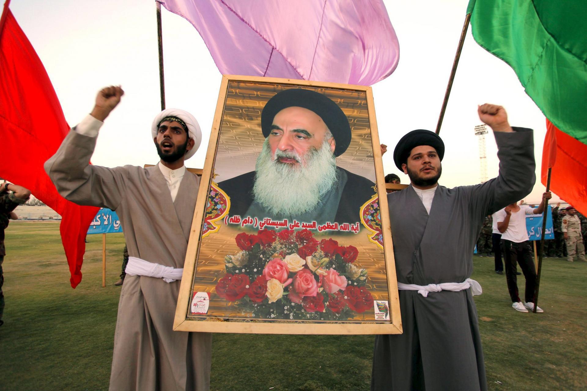 المرجع الشيعي الاعلى في العراق علي السيستاني