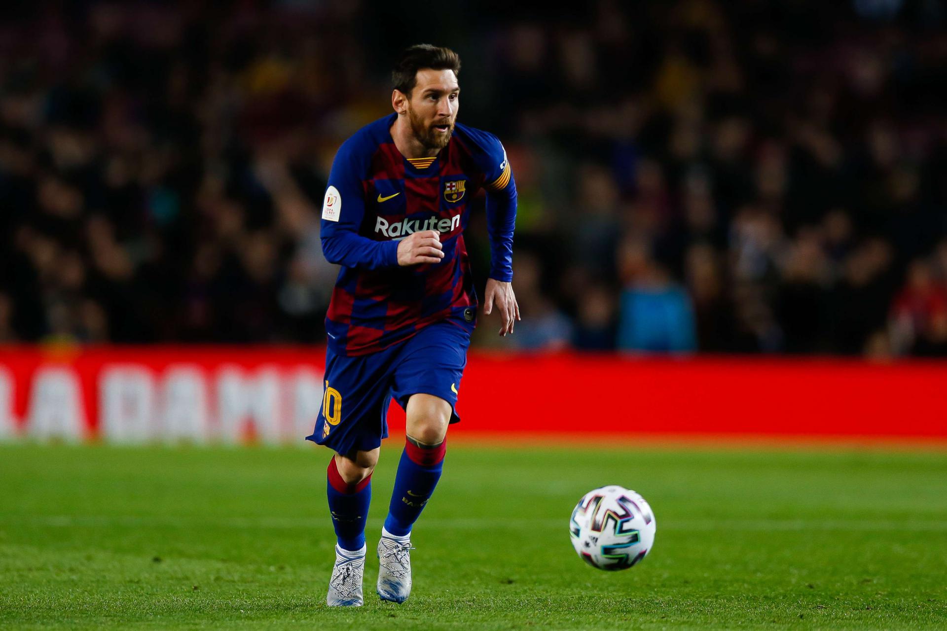 ميسي يضيف هدفه الشخصي الثاني وهدف فريقه الخامس