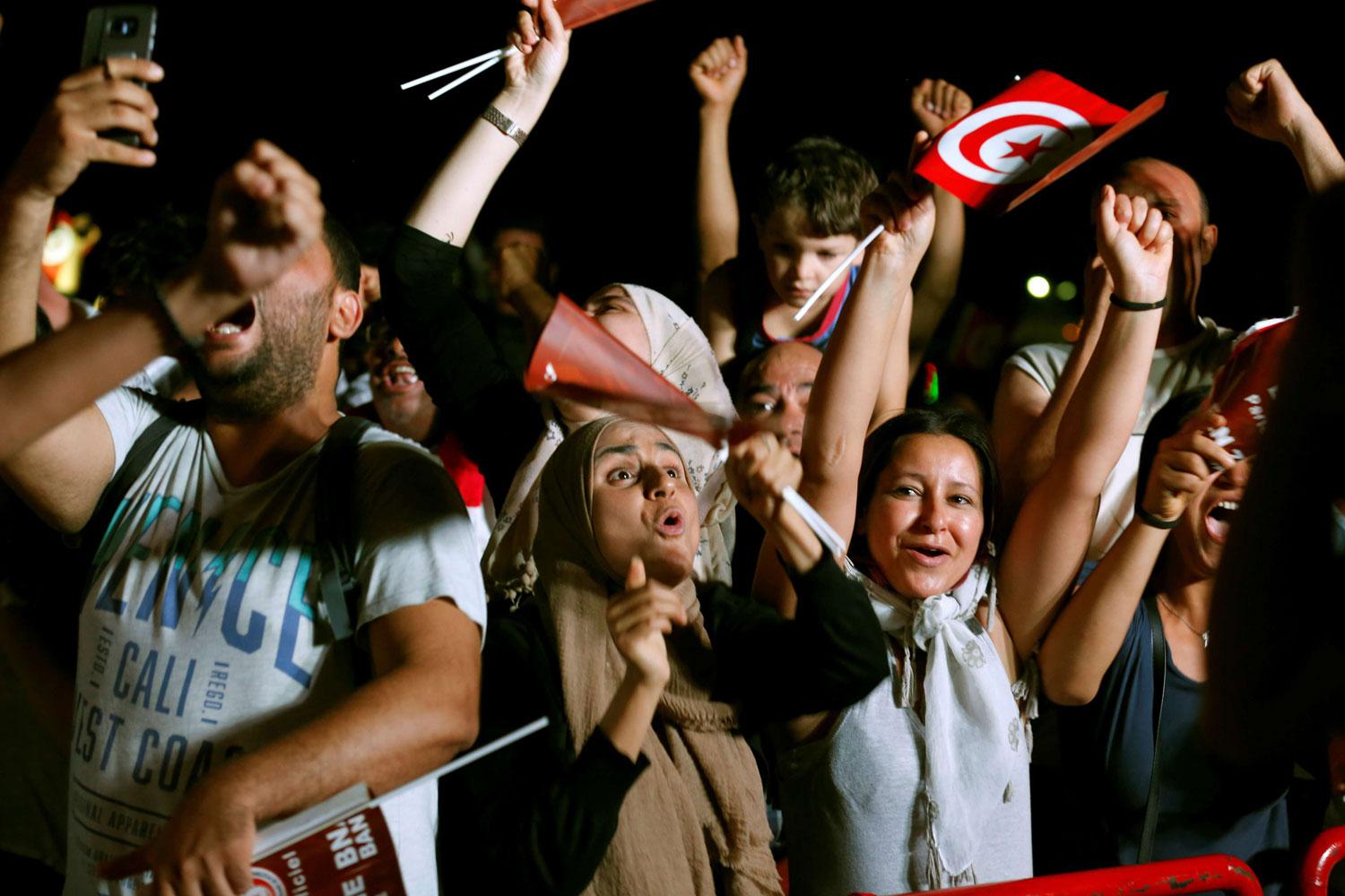 جماهير تونسية في الملاعب