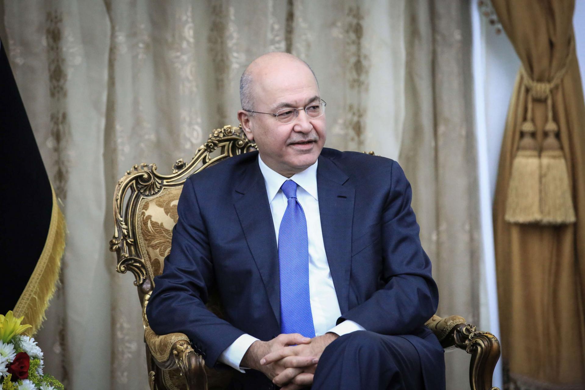الرئيس العراقي برهم صالح