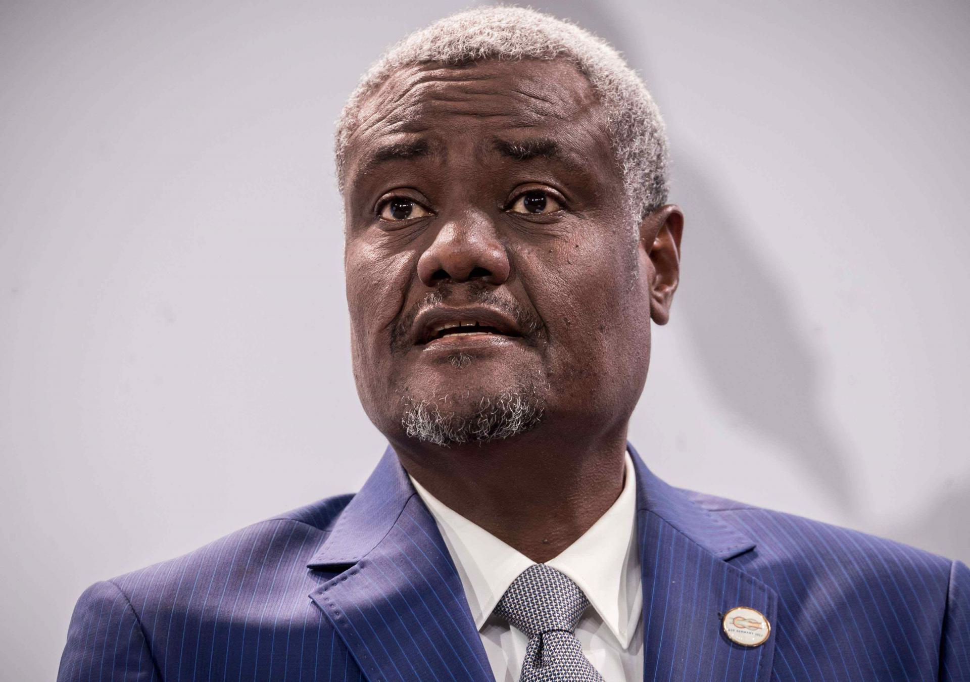 Moussa Faki Mahamat, chairman of the African Union (AU) Commission