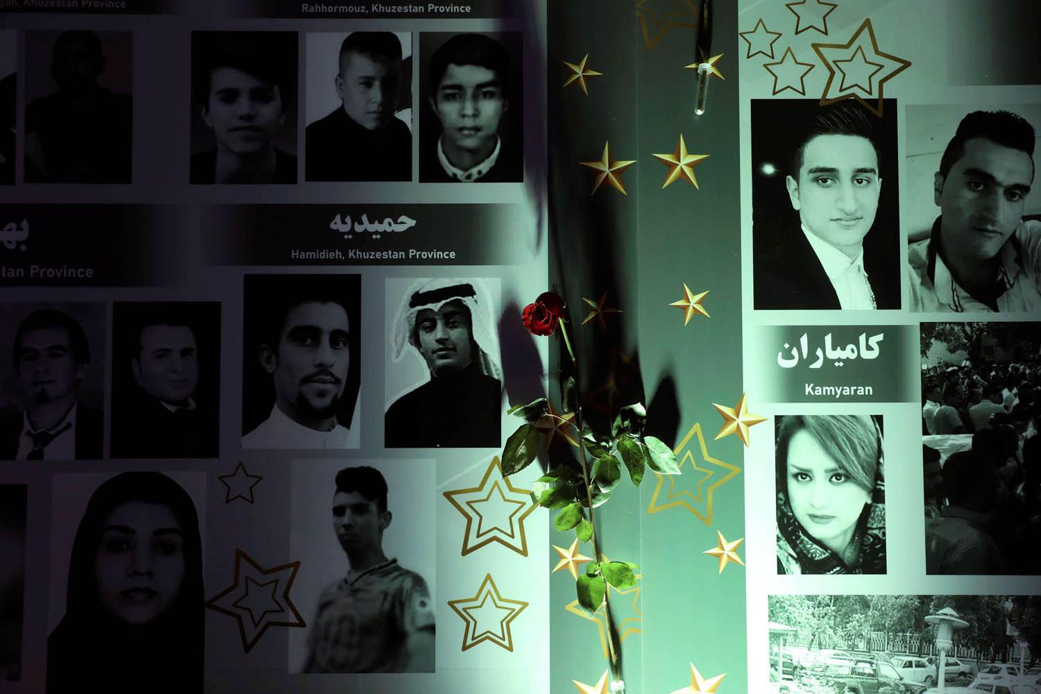 صور تأبين في كاليفورنيا لضحايا الطائرة الأوكرانية