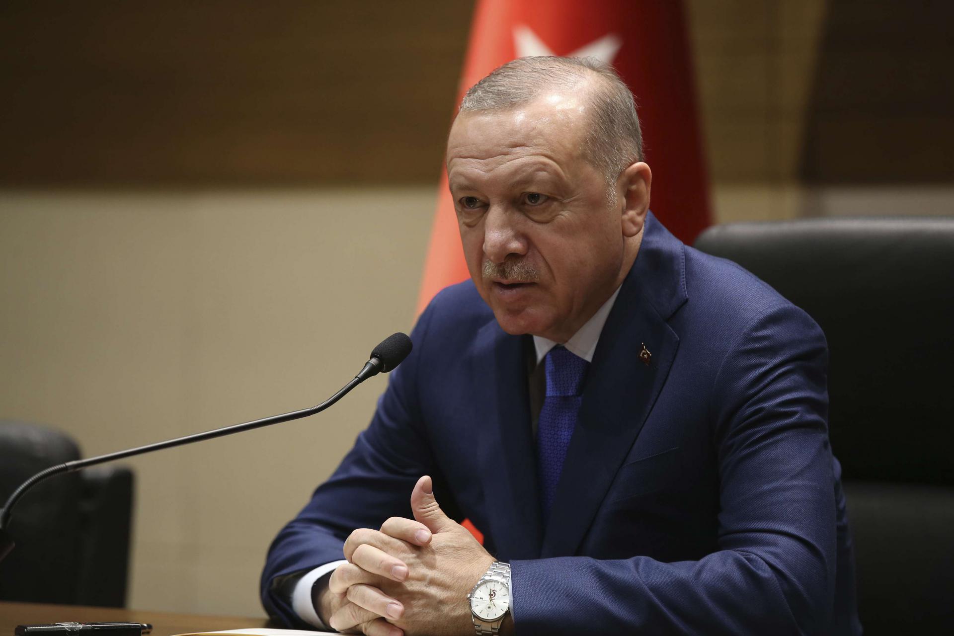 الرئيس التركي رجب طيب اردوغان