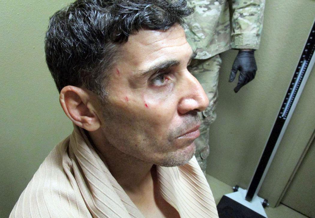 Mustafa al-Imam after his capture in October 2017