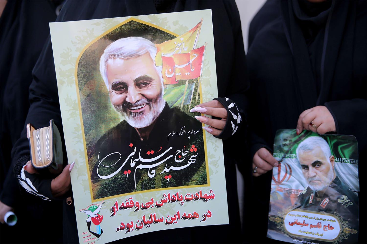 Qasem Soleimani's photo