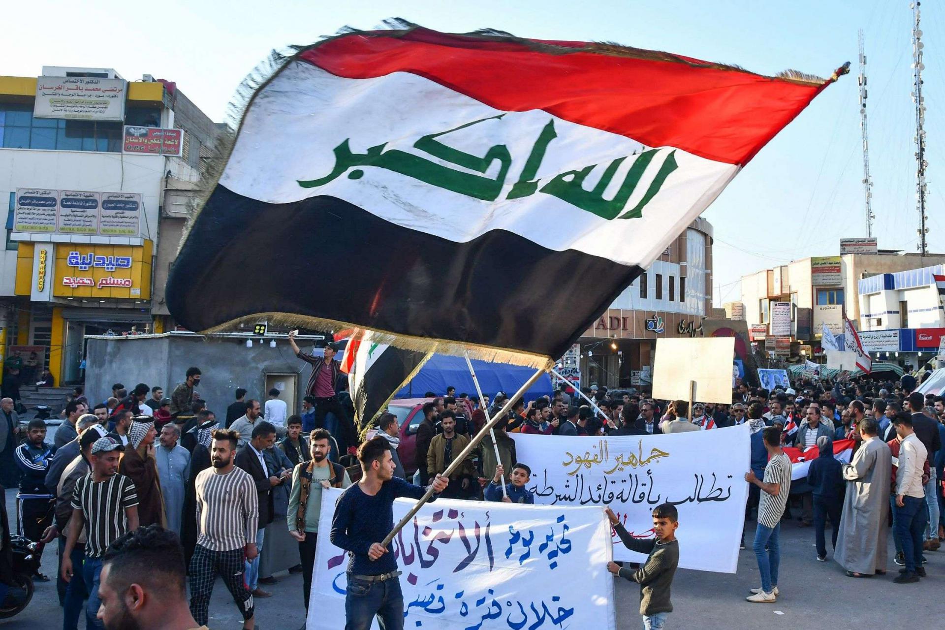لا تراجع بين المحتجين عن رفض علاوي وتشكيل حكومة مستقلة