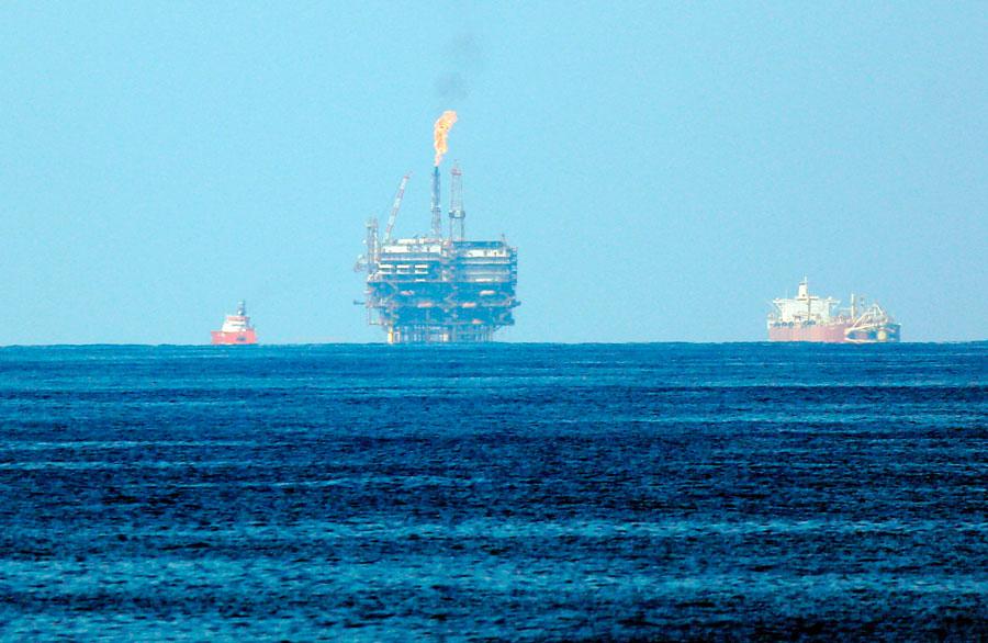 حقل ثظهر' المصري لإنتاج الغاز شرق المتوسط