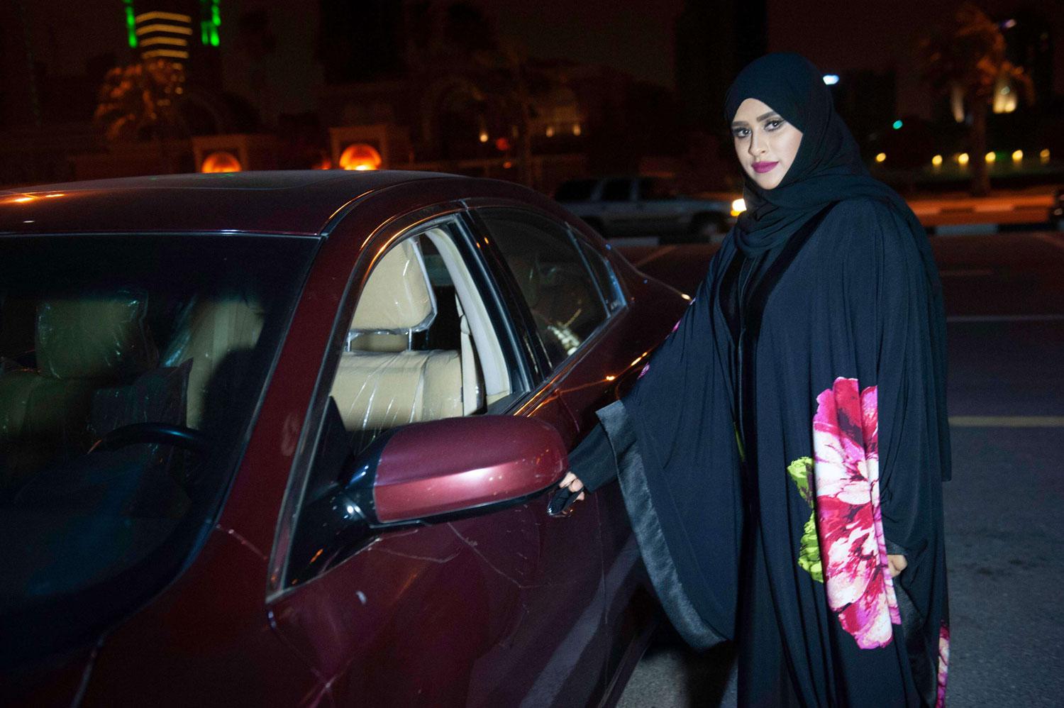 قيادة السيارة في السعودية