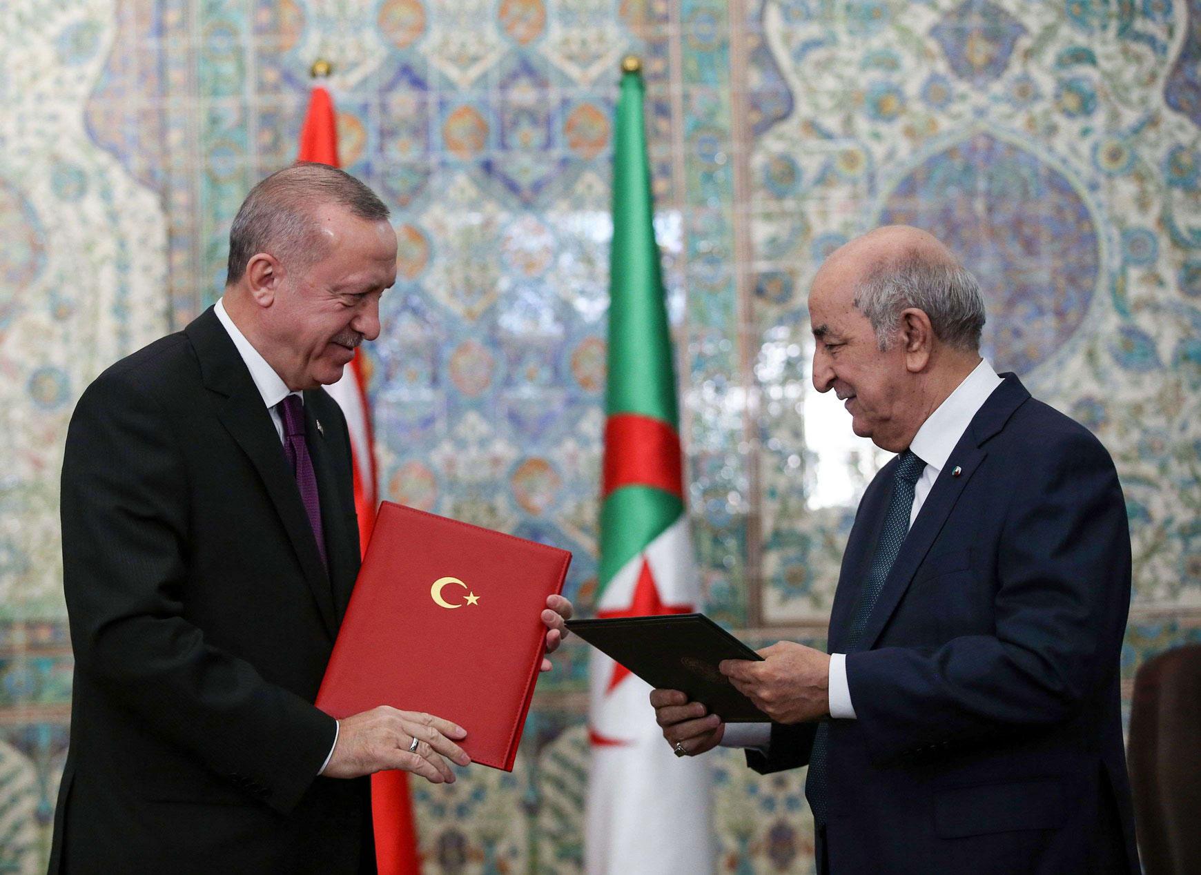 زيارة اردوغان للجزائر