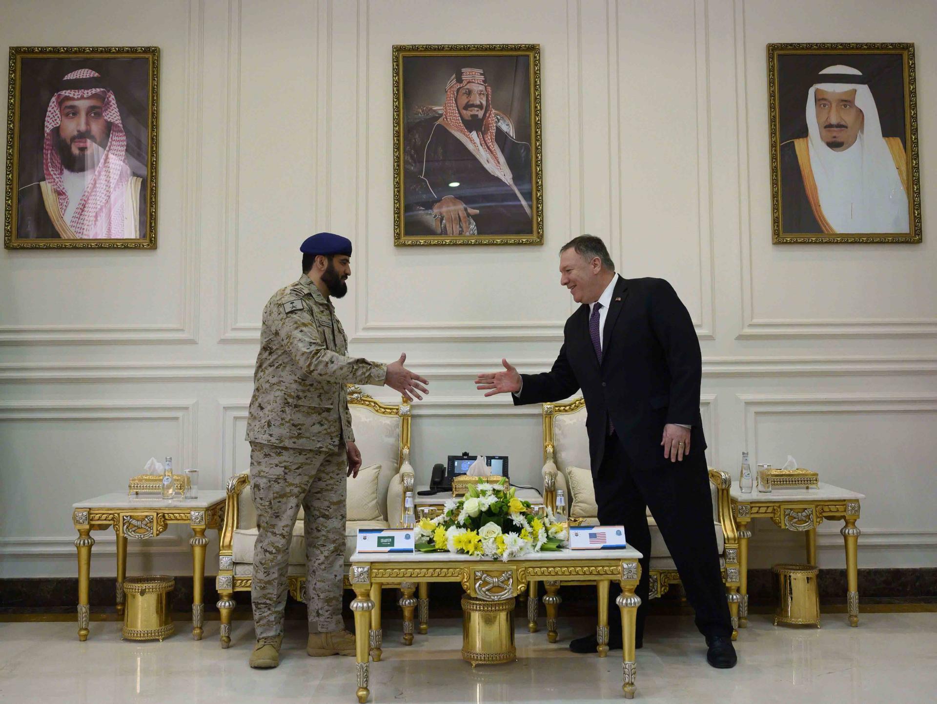 The top US diplomat is also expected to meet with Crown Prince Mohammed bin Salman 
