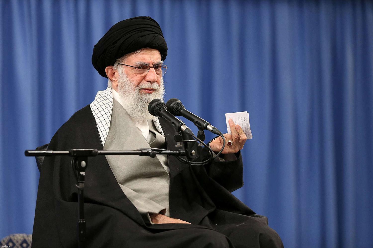 Iran's Supreme Leader Ayatollah Ali Khamenei