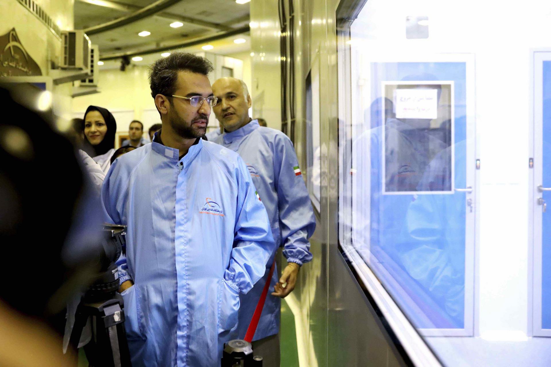 Mohammad Javad Azari Jahromi, the head of Iran's space agency