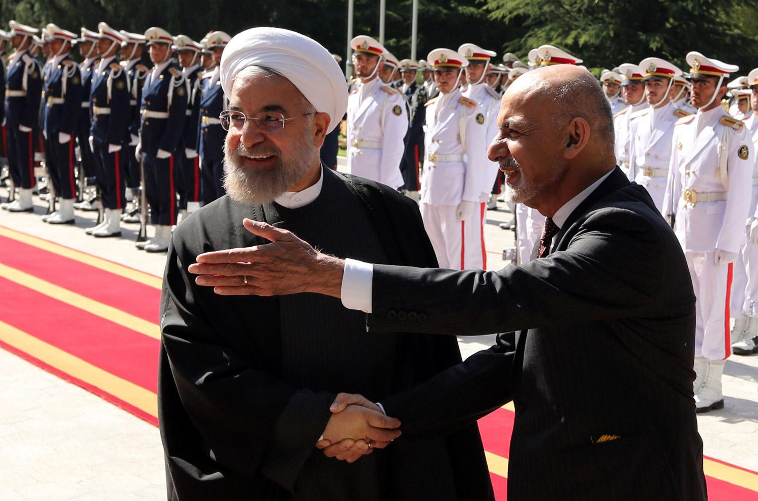 موقفا غني وطهران متطابقان