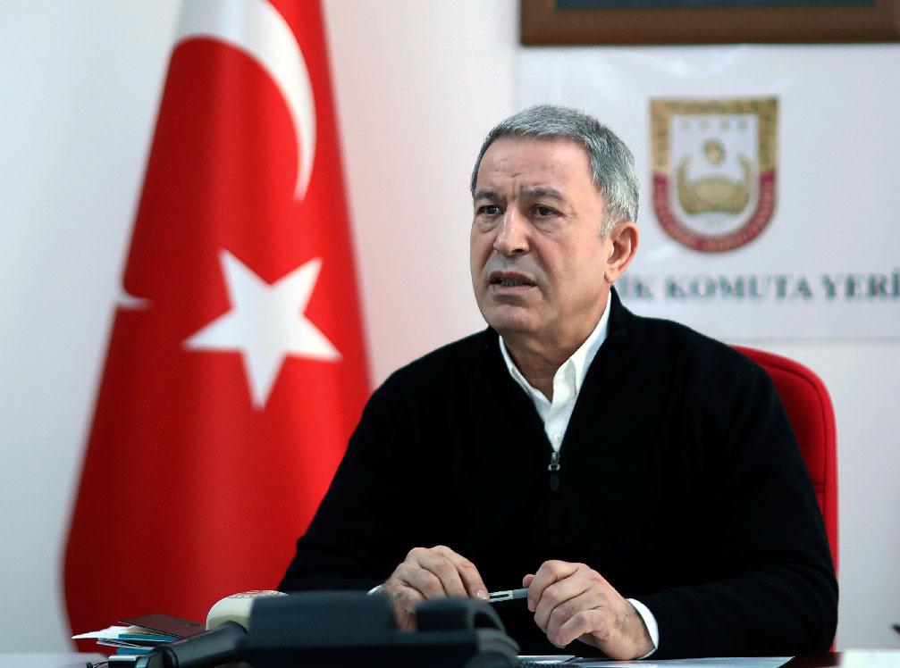 Turkish Defence Minister Hulusi Akar