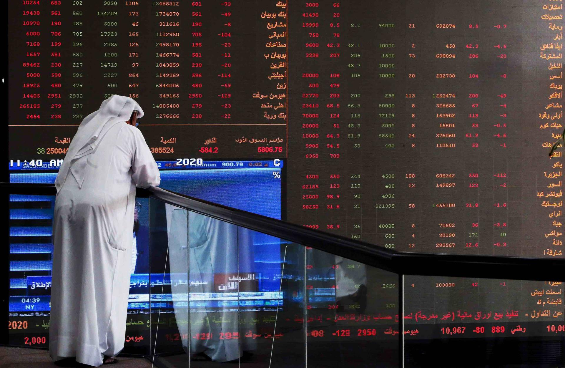 The slide was led by the UAE bourses of Abu Dhabi and Dubai which dived by 7.8 percent and 6.2 percent