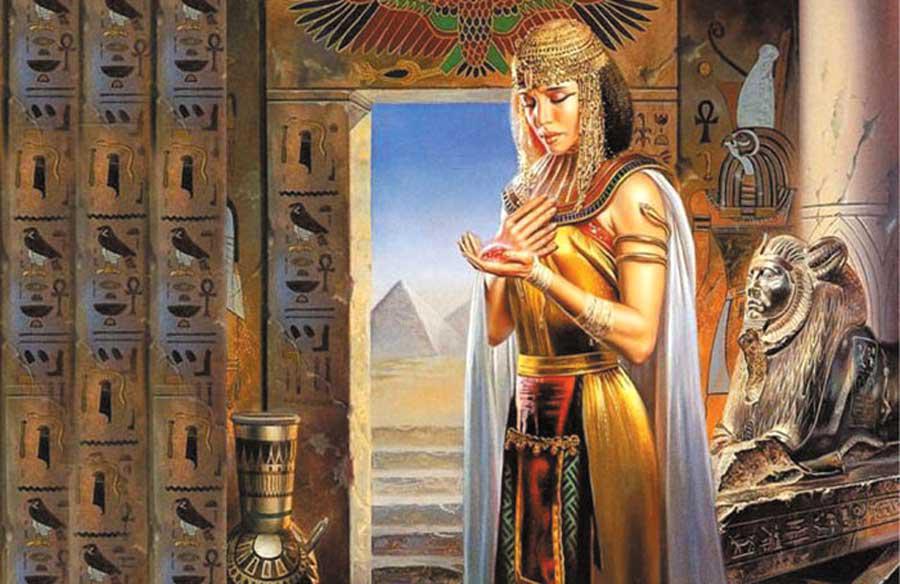 من الفراعنة الذين يؤمنون بالإلهة إيزيس