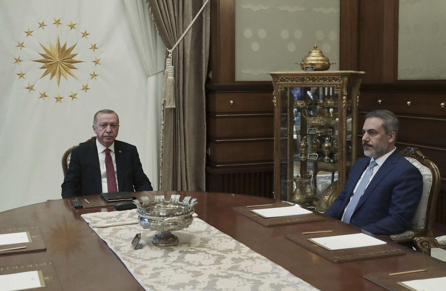 رئيس جهاز الاستخبارات هاكان فيدان صندوق أردوغان الأسود