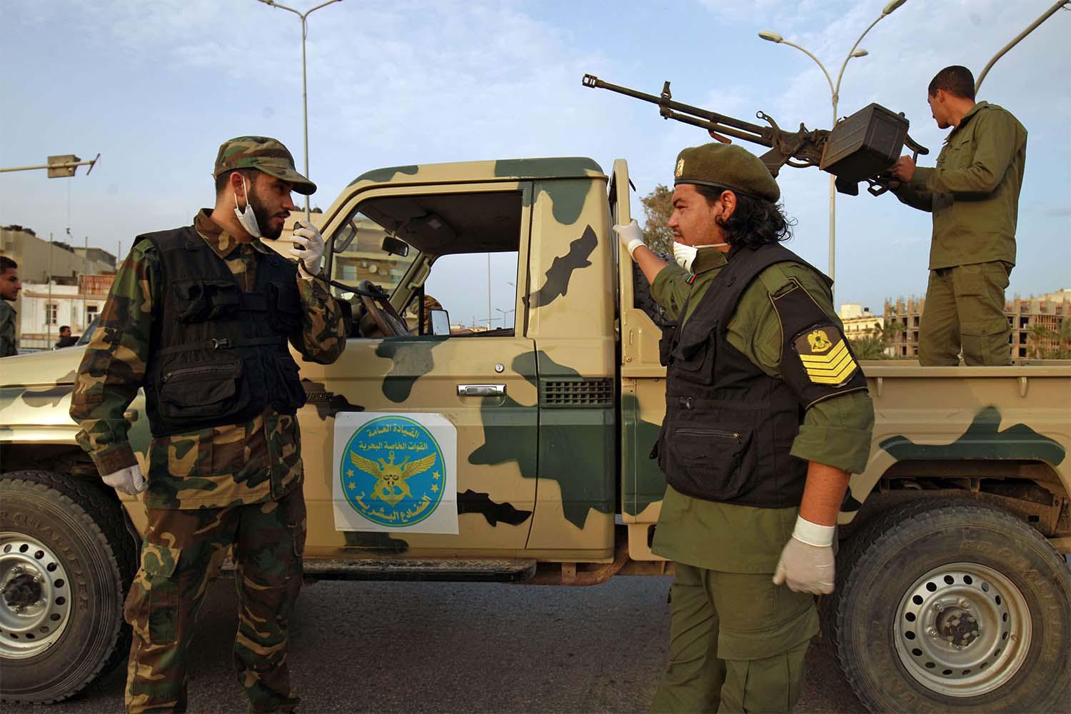 Hafter forces