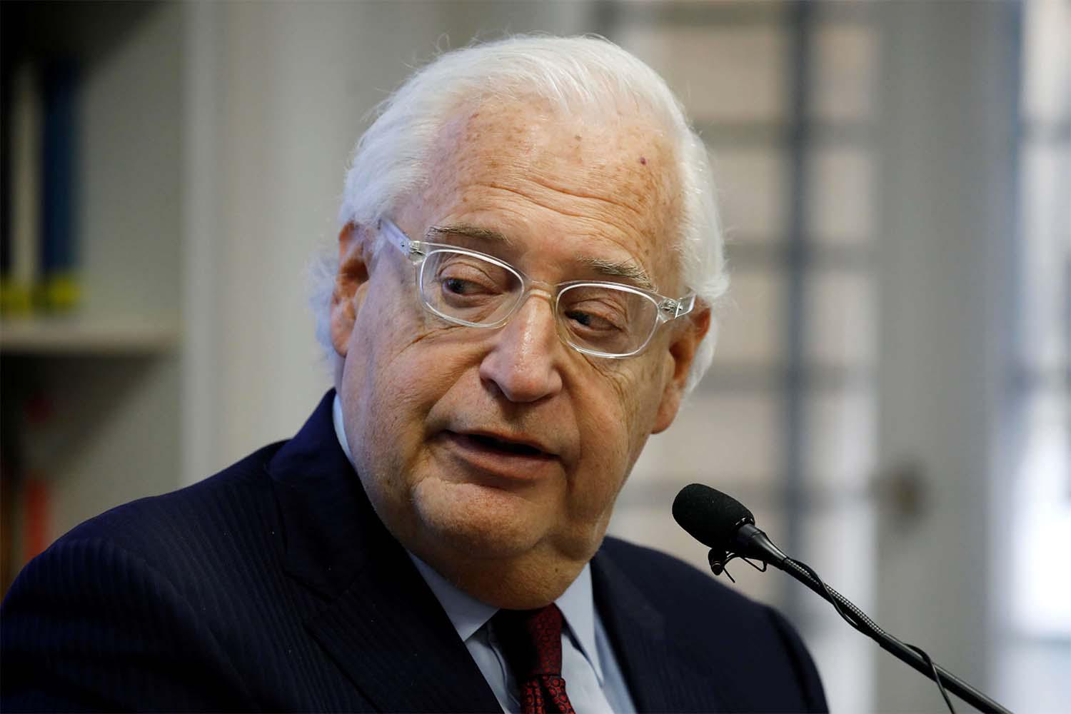 US Ambassador to Israel David Friedman 