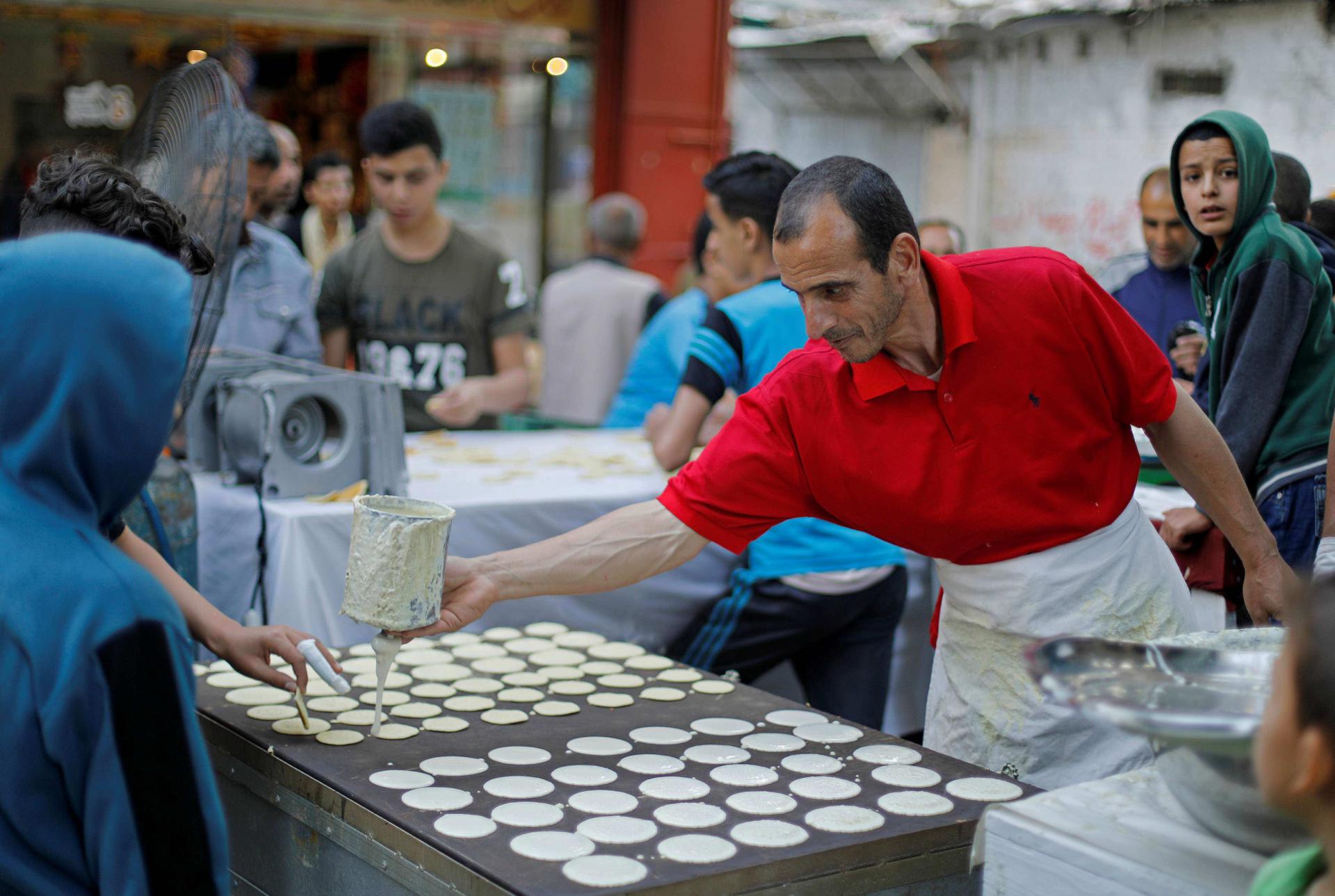 Gaza's population is overwhelmingly Muslim and most people are observing the holy month of Ramadan