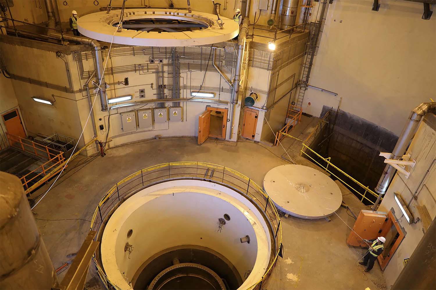 The move applied to Iran's Arak heavy water research reactor