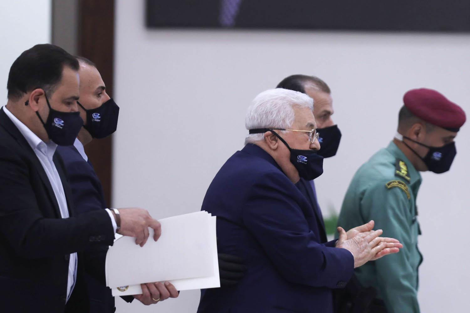 الرئيس الفلسطيني محمود عباس