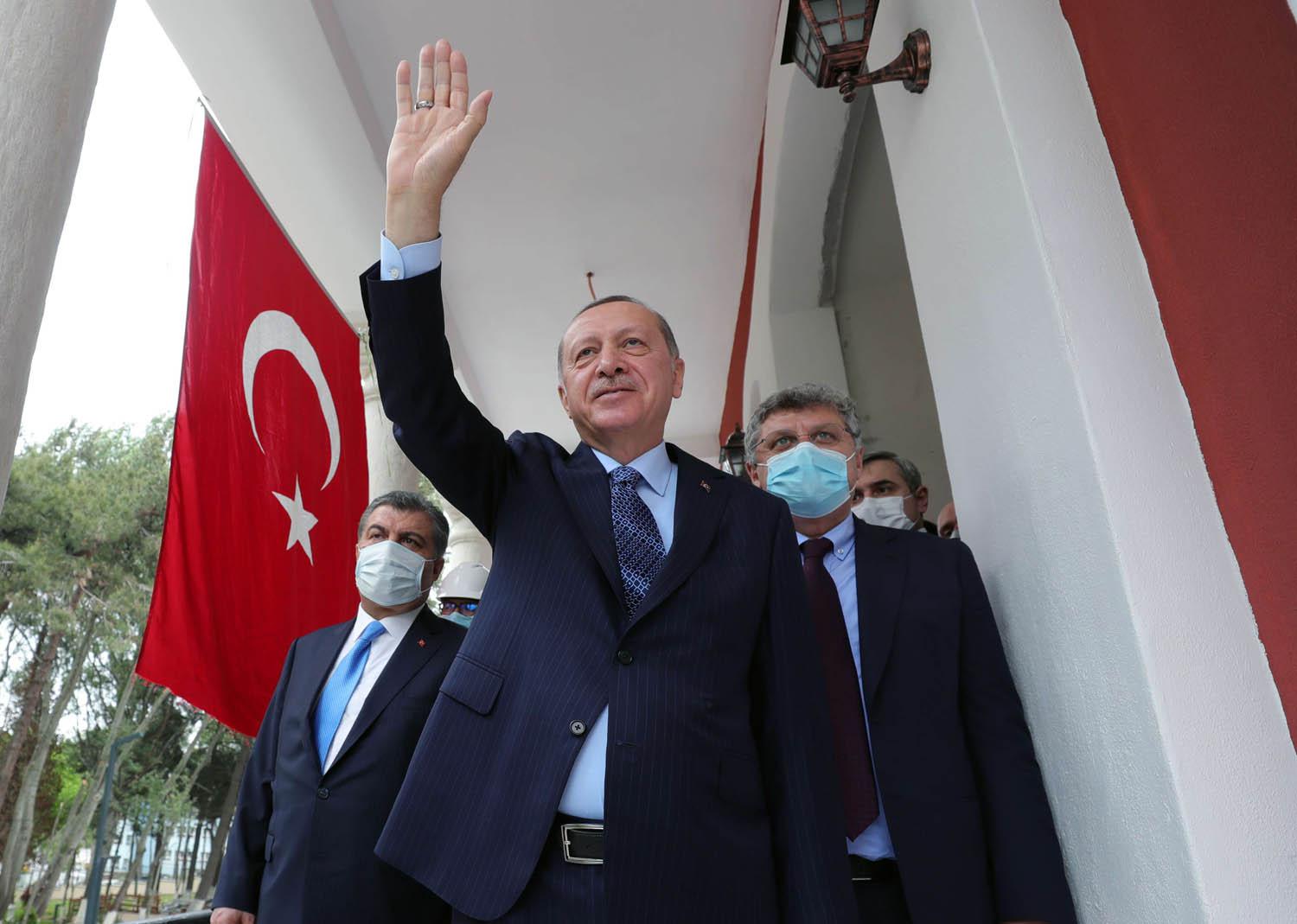 الرئيس التركي رجب طيب أردوغان