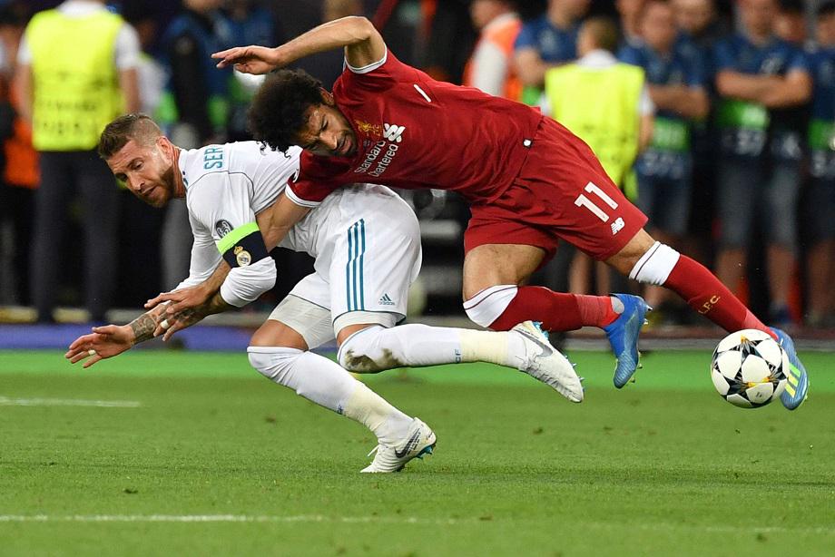 سيرخيو راموس ومحمد صلاح