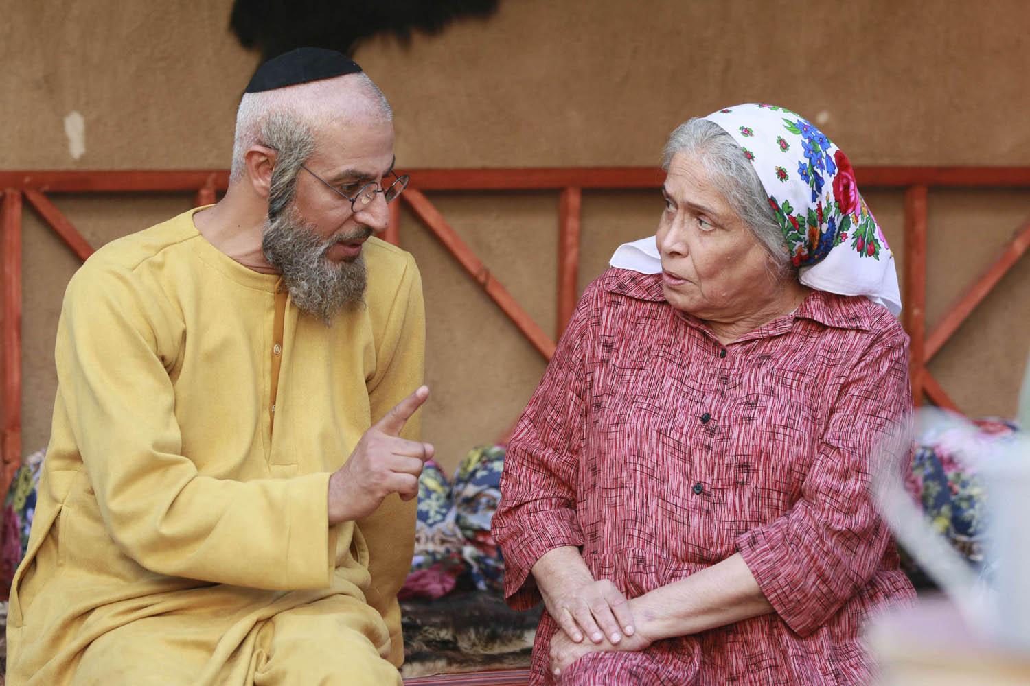 لقطة من مسلسل "أم هارون"