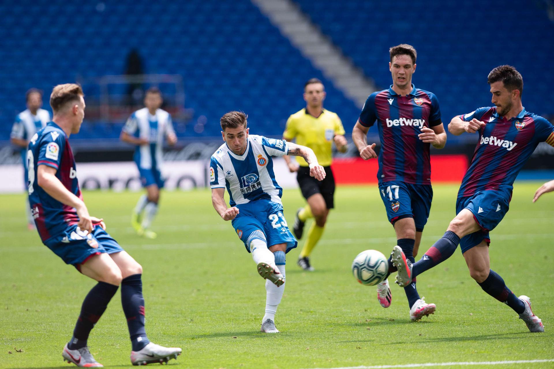 مباراة ليفانتي واسبانيول