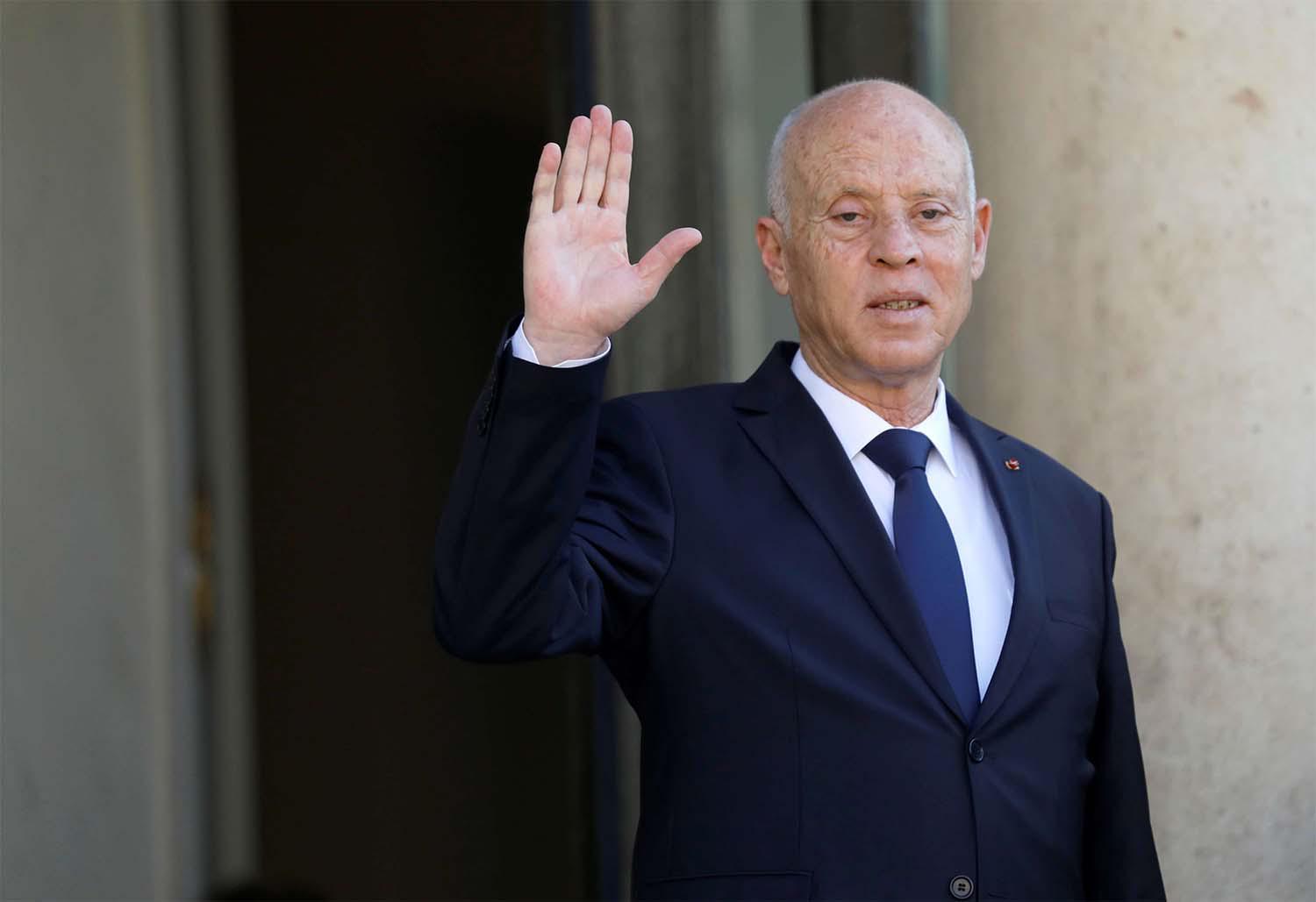 TUnisian President Kais Saied