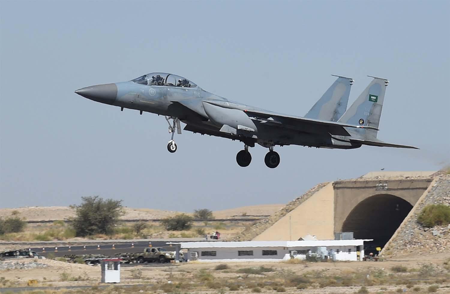 Saudi fighter jet