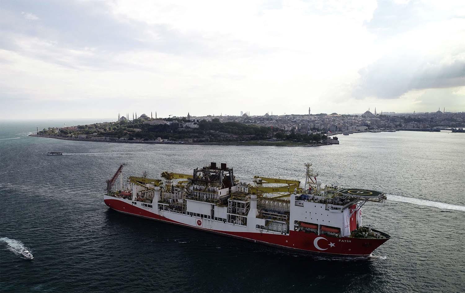 Turkey's drilling vessel Fatih