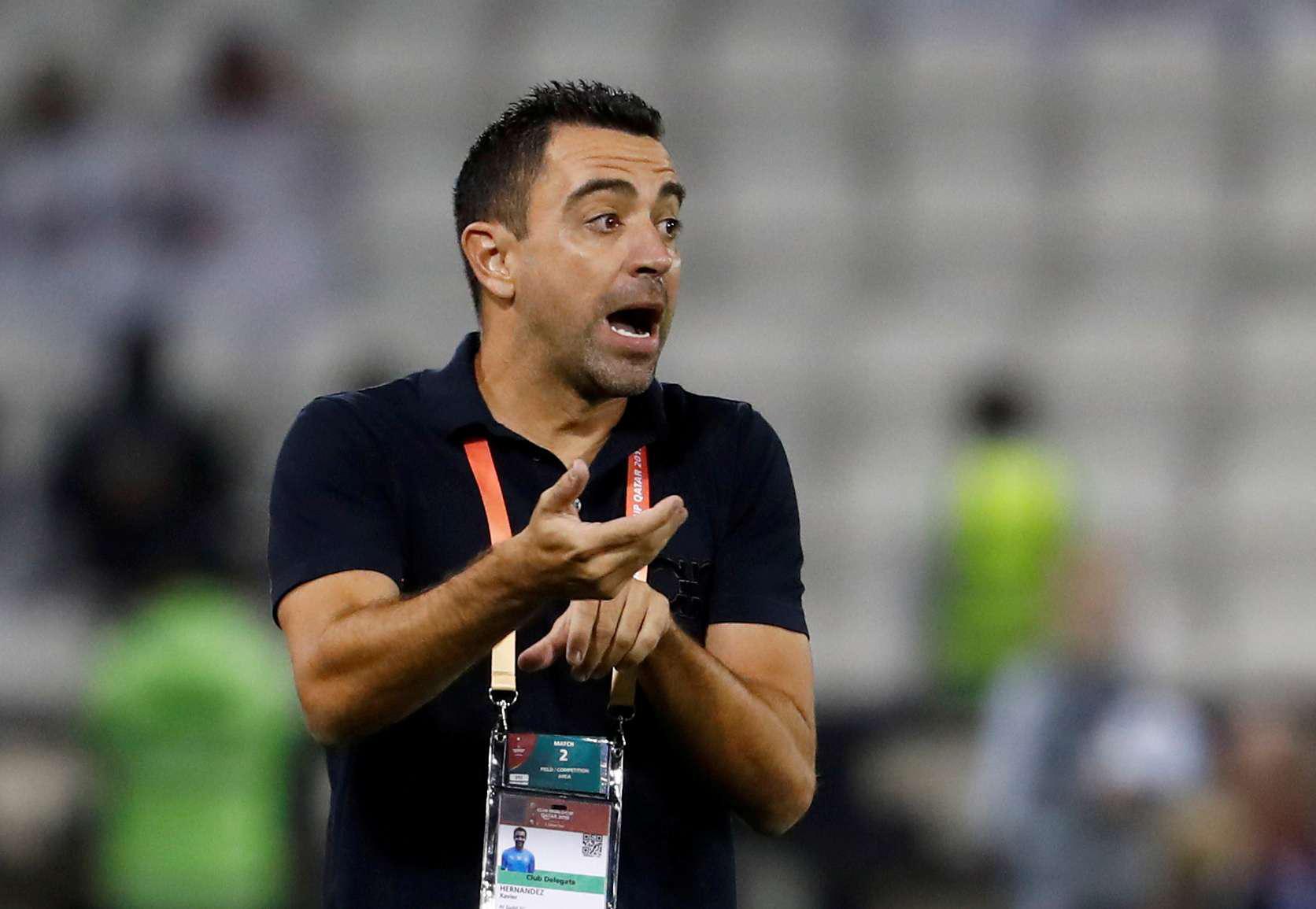 هدف تشافي الرئيسي دائما هو تدريب برشلونة
