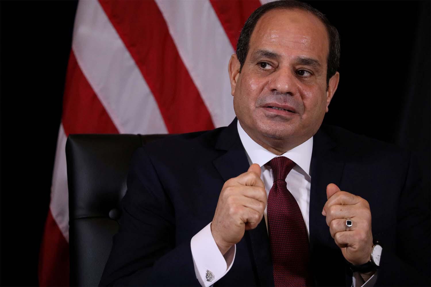 Egyptian President Abdel-Fattah al-Sisi 