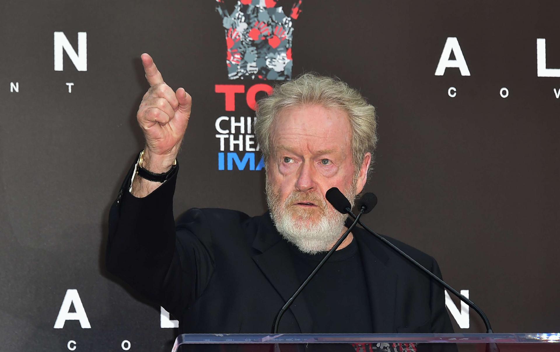 المخرج البريطاني ريدلي سكوت 