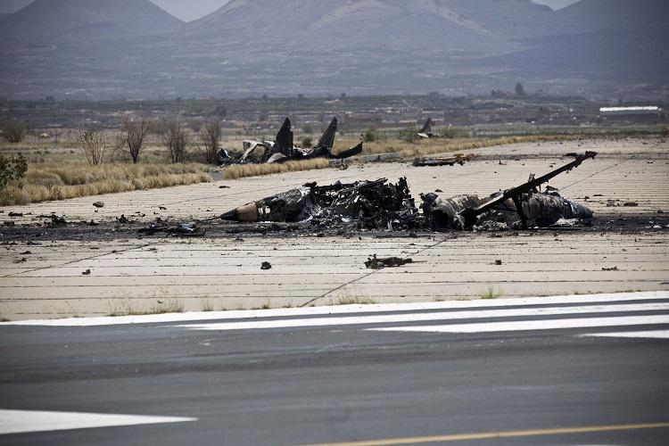 طائرة حوثية مسيرة مفخخة