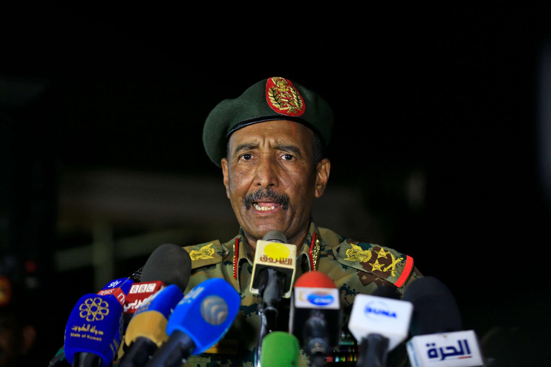 رئيس مجلس السيادة السوداني عبدالفتاح البرهان 