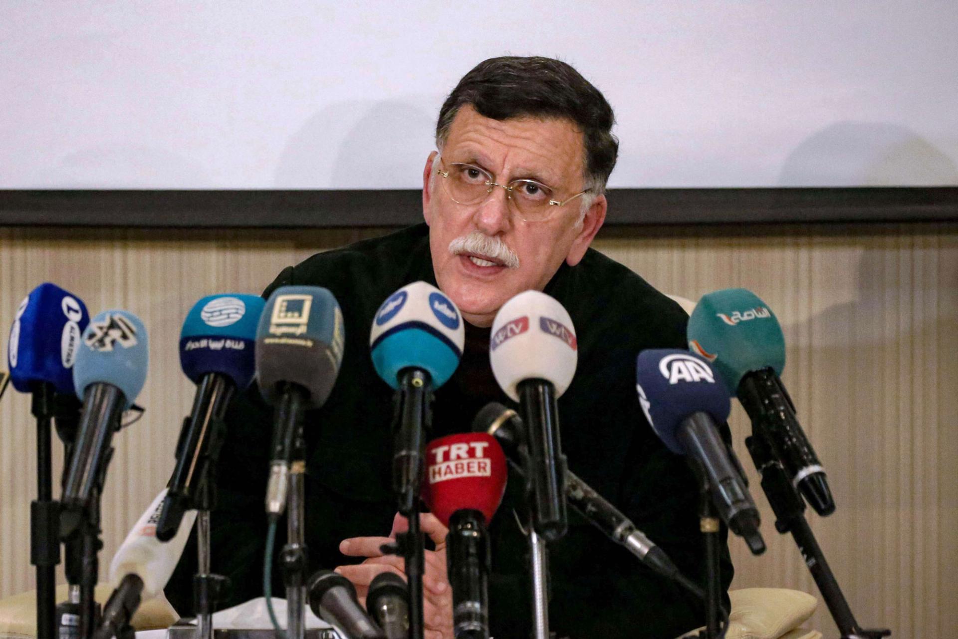 رئيس حكومة الوفاق الليبية فائز السرج