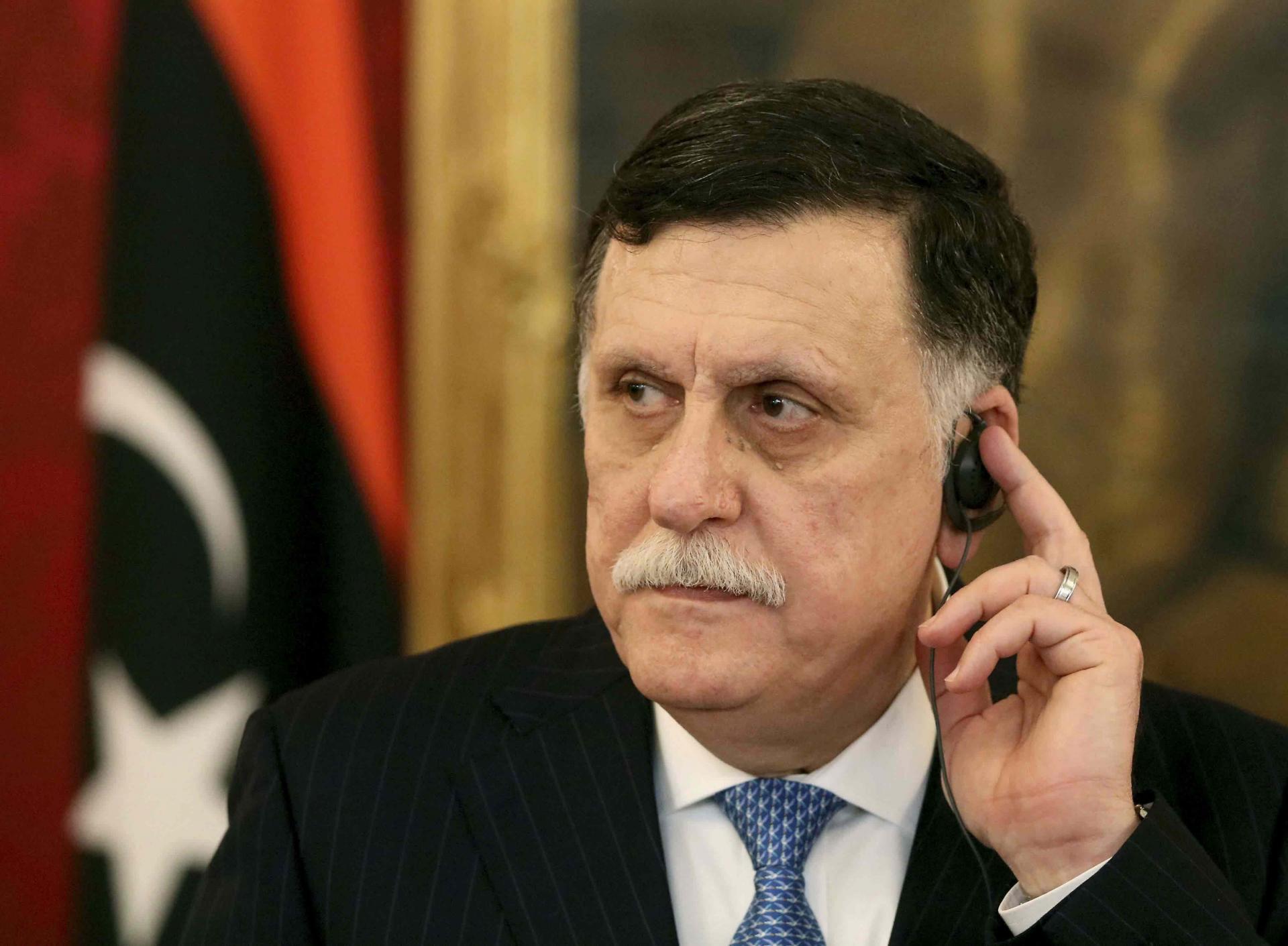 رئيس حكومة الوفاق الوطني فائز السراج