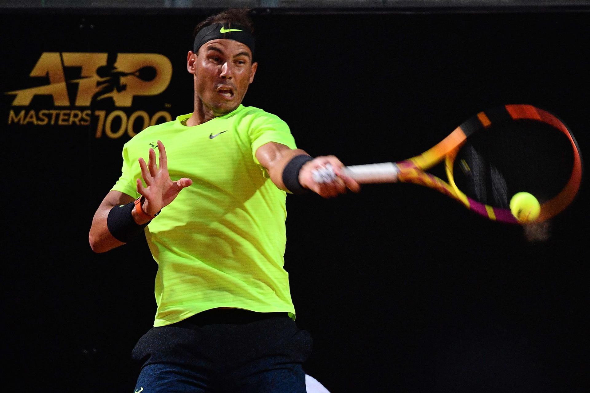 نادال يقر بغياب الحماسية في اللعب بسبب غياب الجماهير