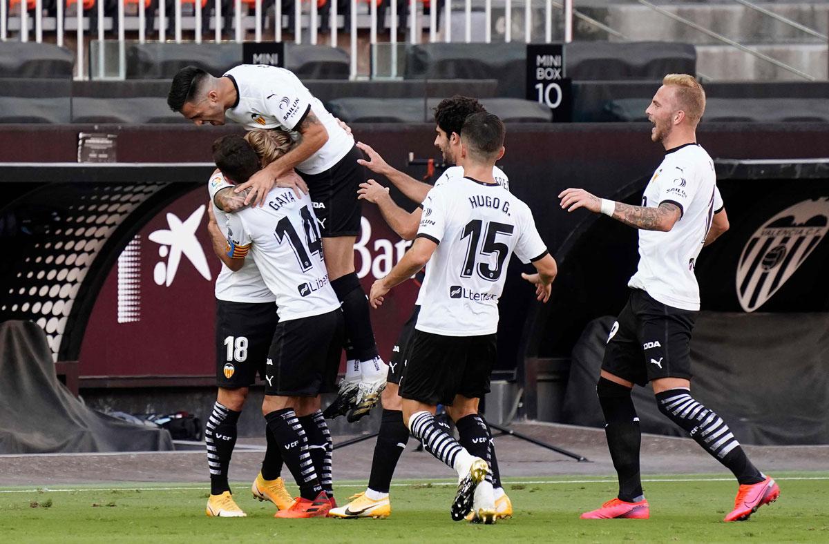 الفوز الثاني لفالنسيا