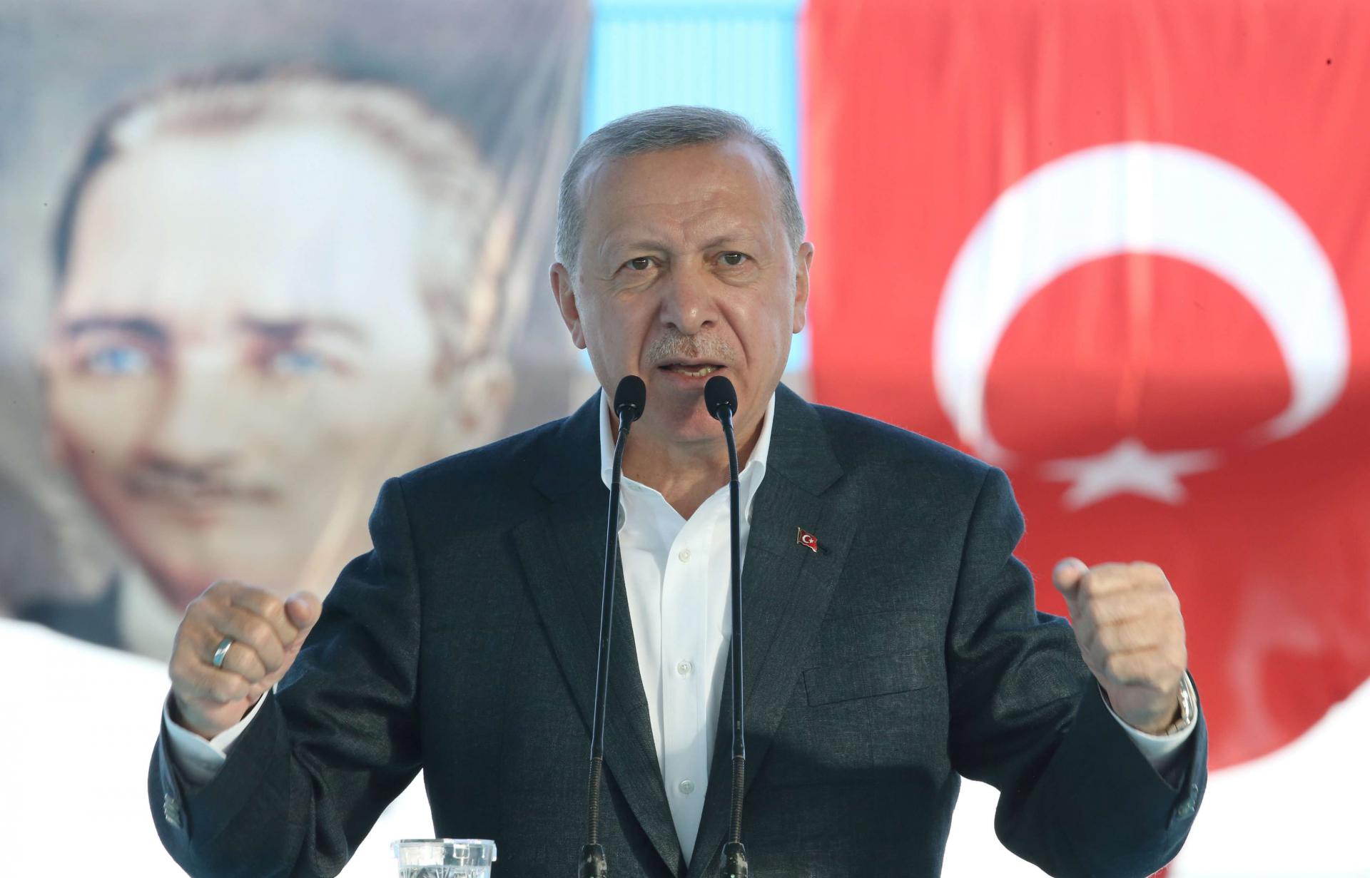 الرئيس التركي رجب اردوغان