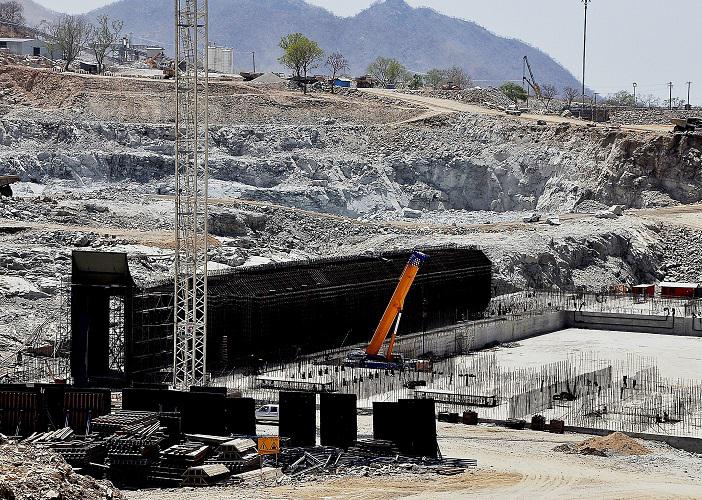 أشغال سد النهضة الاثيوبي