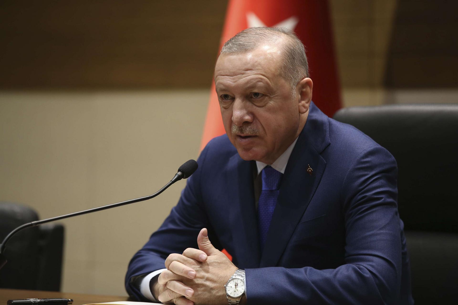 الرئيس التركي رجب طيب اردوغان