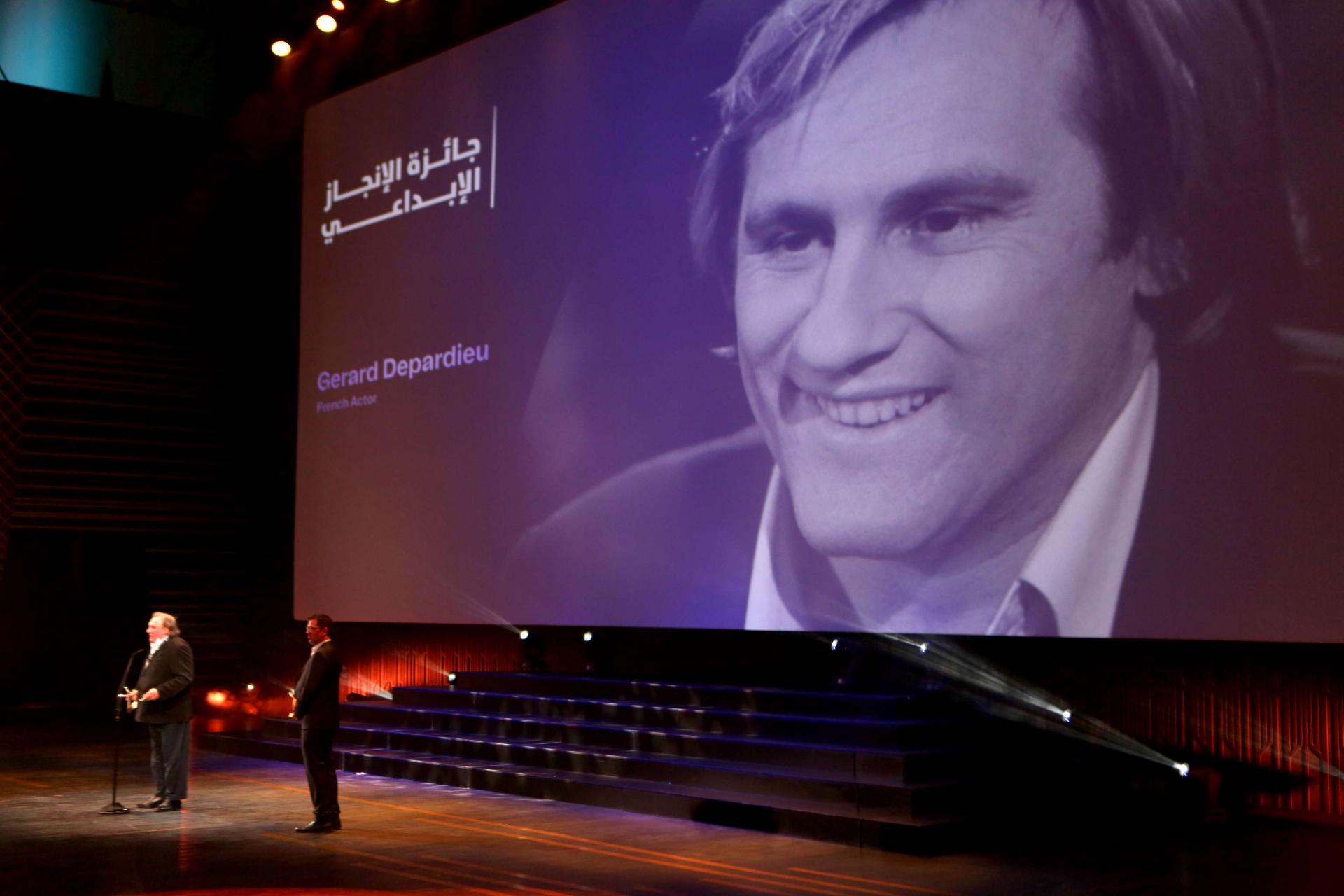 الممثل الفرنسي جيرار ديبارديو 